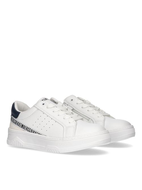Sneakers bianche con lacci BIKKEMBERGS | 21330BIANCO BLU
